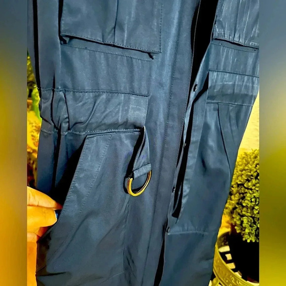 H&M navy shortsleeved dress size 2 - Picture 4 of 11